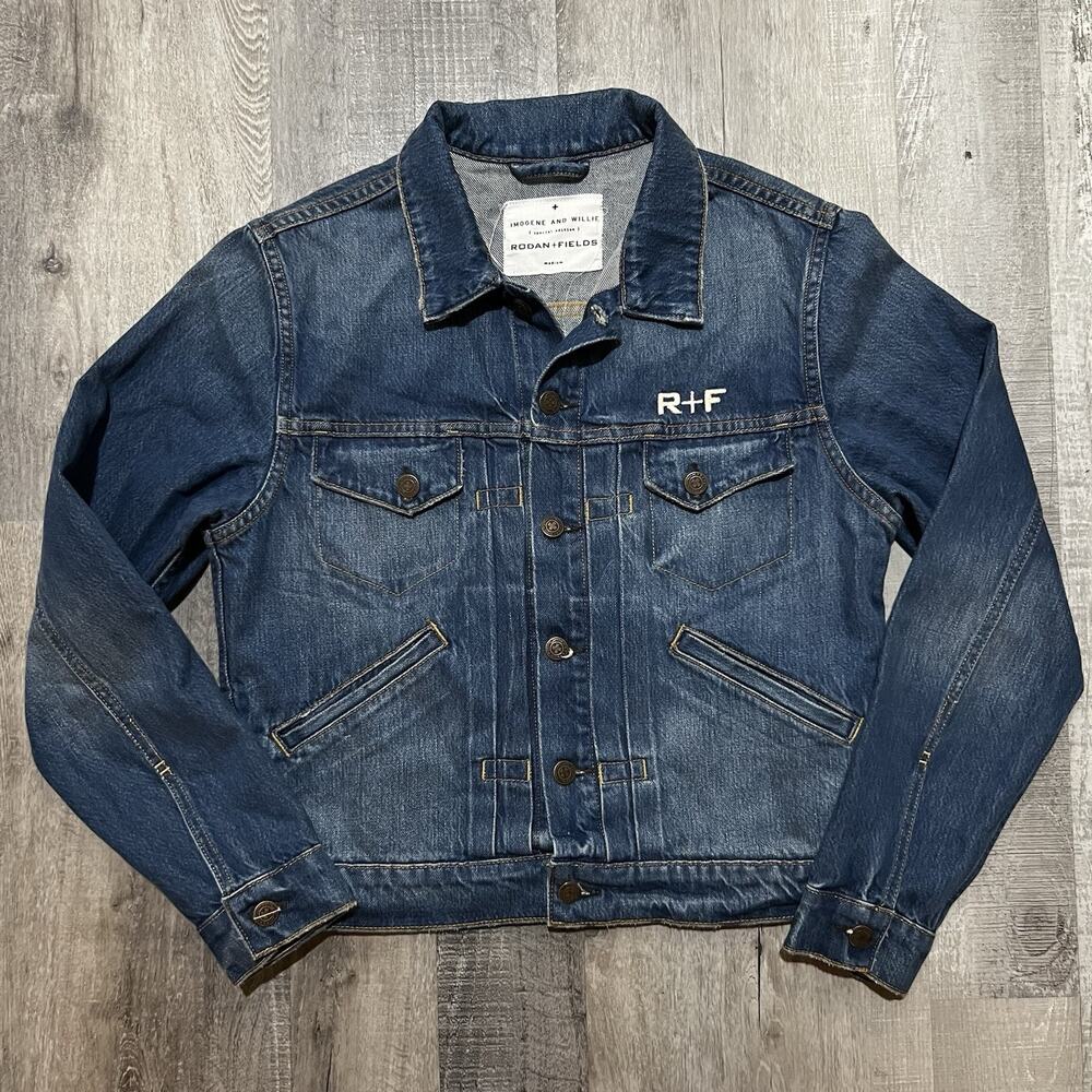 Imogene And Willie Rodan+Fields Special Edition Denim Jacket Classic R+F Medium